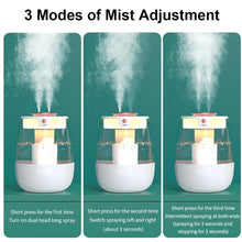 Load image into Gallery viewer, Air Humidifier Professional Large Capacity Double Spray Port Cool Mist Maker for Home Room Office Mute Desktop Air Humidifier