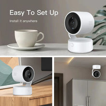 Load image into Gallery viewer, 5MP One-touch Call Indoor Baby Monitor WiFi PTZ Camera Auto Tracking Color Night Vision IP CCTV Surveillance
