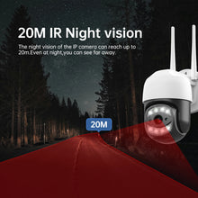 Load image into Gallery viewer, 4G Sim Card IP Camera 5MP WiFi PTZ Waterproof Camera 1080P Security Auto Tracking Night Vision CCTV Video Surveillance Camera